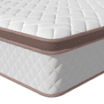 thumbnail image 1 of Mronae 10" Twin Size Mattress Cooling Gel Hybrid Memory Foam & Pocket Coils Bed in a Box,Medium Firm, 1 of 9