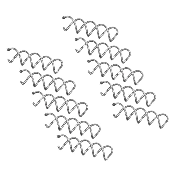 10 Twist Hairpins for Women Females Twist Updos Buns Braids Not Scratch Metal Robert Screws Hair Formatting Addons