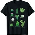 10 Types of Cactus Succulent Teacher Chart Cactus Lover Tee TShirt