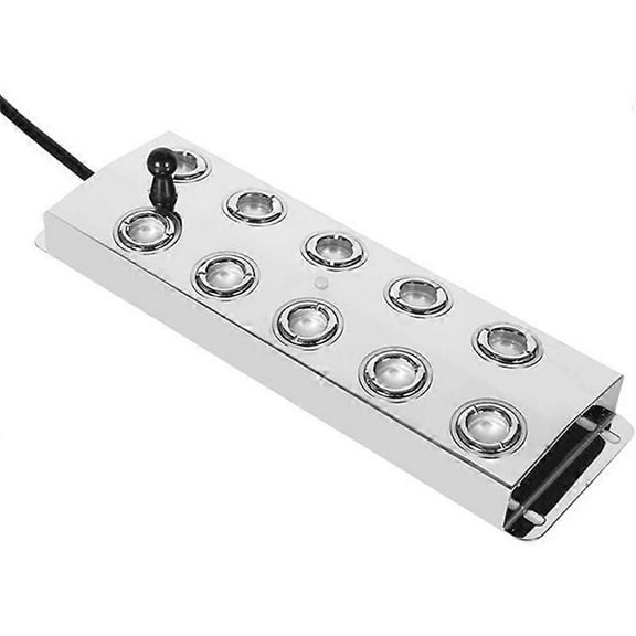 10 Ultrasonic Mist Maker Fogger 7000ML/H Water Fountain Pond Fog Machine Atomizer Air Humidifier wi