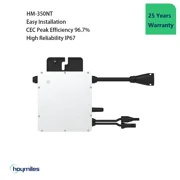 10 Units of Hoymiles 350VA 1-Ph Microinverter HMS Series (1 in 1)