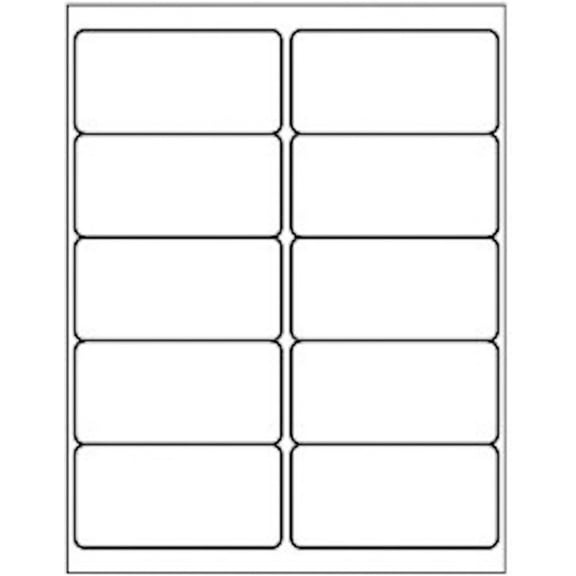 10 Up - Shipping Address Labels - 2" x 4" - 1000 Labels