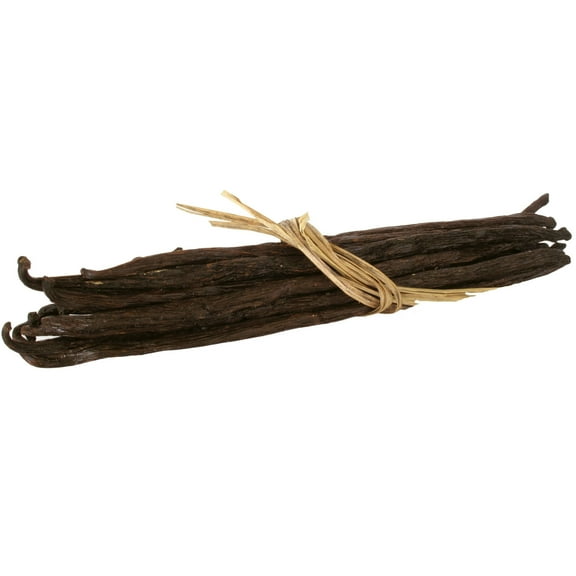 10 Vanilla Beans - Whole Gourmet Grade A Pods for Baking, Homemade Extract, Brewing, Coffee, Cooking - (Tahitian)