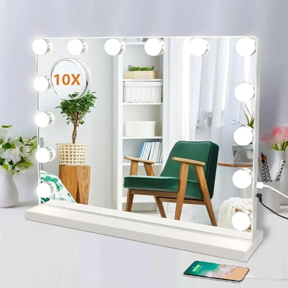 10 Vanity Mirror Led Lights With 3 Types Of Lights Adjustable Vanity Table Lamp