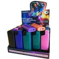 thumbnail image 1 of 10 Vivid Electronic Refillable Lighters - Colors May Vary, 1 of 1