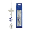 thumbnail image 1 of 10"W/Suc Sun Cat Cross Bead Crystal, 1 of 3