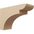 thumbnail image 1 of 10"W x 30"D x 20"H Classic Yorktown Rough Cedar Woodgrain TimberThane Corbel, Primed Tan, 1 of 6