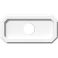 thumbnail image 1 of 10"W x 5"H x 2"ID x 3 1/2"C x 1"P Emerald Architectural Grade PVC Contemporary Ceiling Medallion, 1 of 11