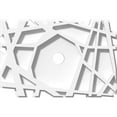 thumbnail image 1 of 10"W x 6 5/8"H x 1"ID x 3 1/2"C x 1"P Novo Architectural Grade PVC Contemporary Ceiling Medallion, 1 of 11