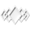 thumbnail image 1 of 10"W x 6 5/8"H x 3"C x 1"P Zoe Architectural Grade PVC Contemporary Ceiling Medallion, 1 of 11