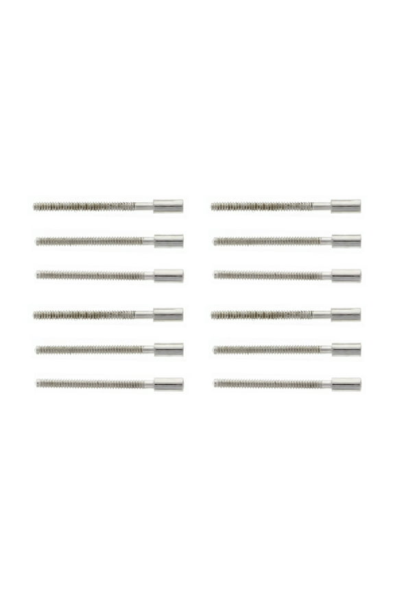 10 WATCH STEM EXTENDER INTERNAL 0.7MM EXTERNAL 0.9MM STAINLESS STEEL FOR SWISS