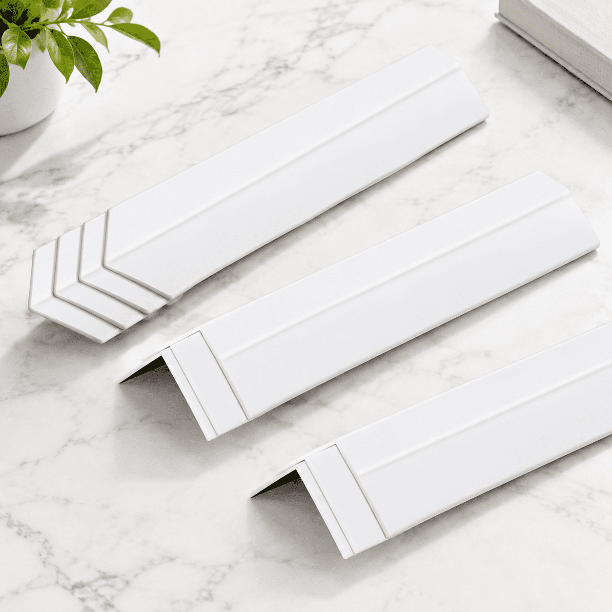 10 Wall Corner Guard 1-1/8 X 48 Inches White Vinyl - Walmart.com