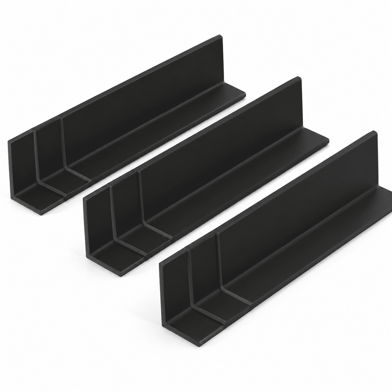 10 Wall Corner Guard 1 X 48 Inches Black Vinyl - Walmart.com