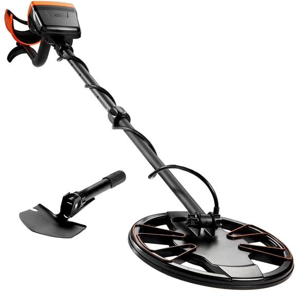 10" Waterproof Metal Detector for Adults and Kids,LCD Display,7 Modes,Adjustable 41"-52" Stem,High Accuracy Gold Detection up to 10" Depth.