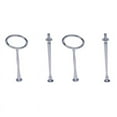 thumbnail image 1 of 10 Wedding Metal 2 Tier Cake Stand Center Handle Rods Fittings Kit, 1 of 4
