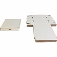 thumbnail image 1 of (10) White 7" Record Cardboard Shipping Boxes - 1-7 Capacity, 1 of 4