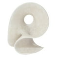 thumbnail image 1 of 10" White Decorative Amorphous Small Object Table, 1 of 7