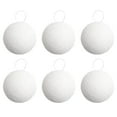 thumbnail image 1 of Under $10 White Snowball Ornaments, B Pure White Holiday Decor, Christmas Tree Ornaments Snowballs Pure White for Wedding Ceiling Decorations And Holiday Decor, 1 of 9