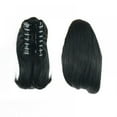 thumbnail image 1 of 10" Women's Short Straight Claw Clip On In Ponytail Pony Tail Hair Extension Synthetic Wig Hair Piece Hairpiece for Girl Women, 1 of 1