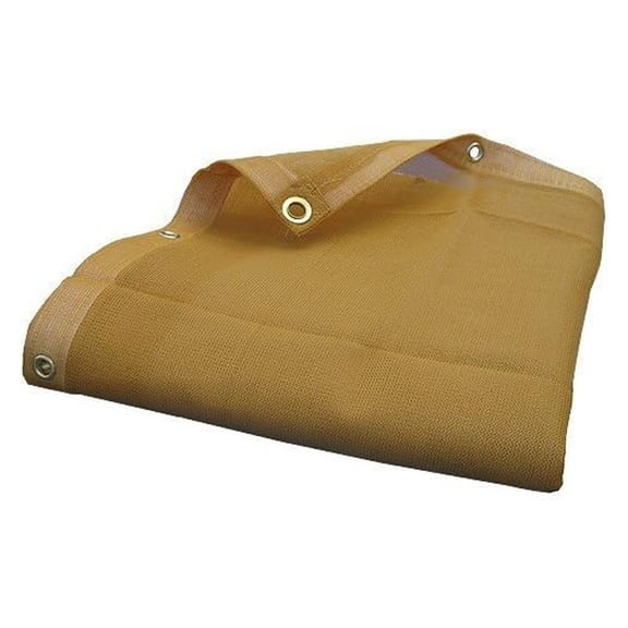 10 X 12 Heavy Duty Desert Beige Mesh Tarp 10' x 12'