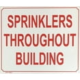 thumbnail image 1 of "Sprinklers Throughout Building" Sign 10x12 (ref-2022-4), 1 of 5