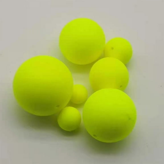 10 X 15Mm Fishing Floats Bobber Ball Beads Foam Strike Indicators Buoys Tackle Ball Floating For Boat Ocean Rock Fishing Parts