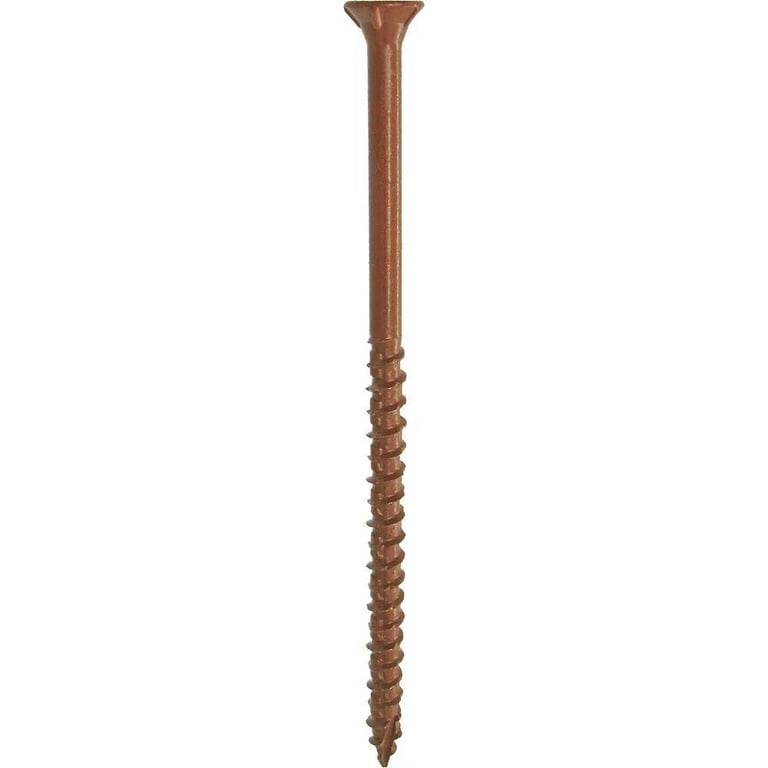 #8 x 2 in. Star Flat-Head Wood Deck Screws (5 lbs./Pack)