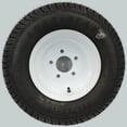 thumbnail image 1 of 10" X 6", 5 lug 4.5" Bolt Circle, White Trailer Wheel, 1 of 3
