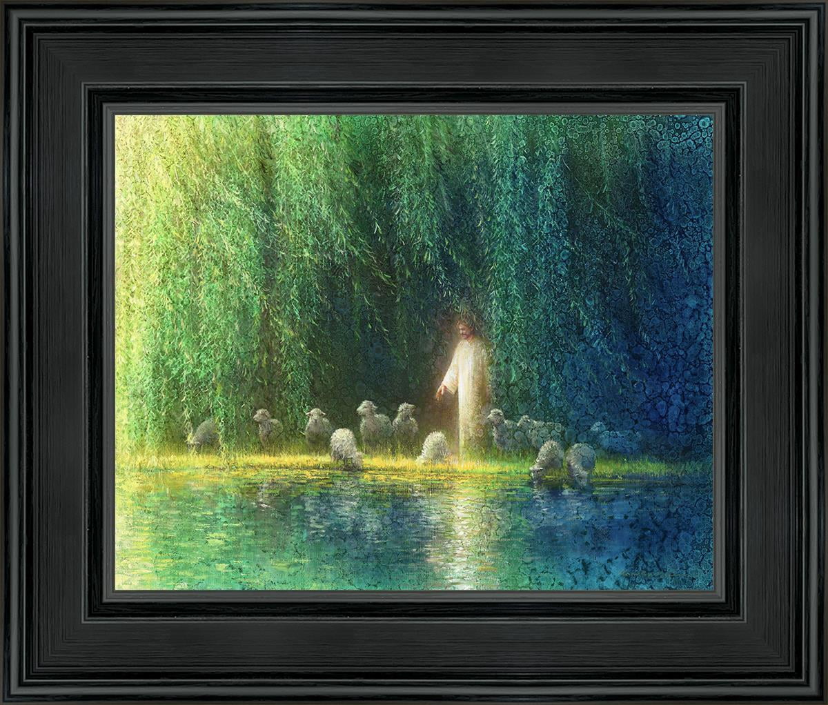 10 X 8 Among The Willows by Yongsung Kim With blackwood Frame - Walmart.com