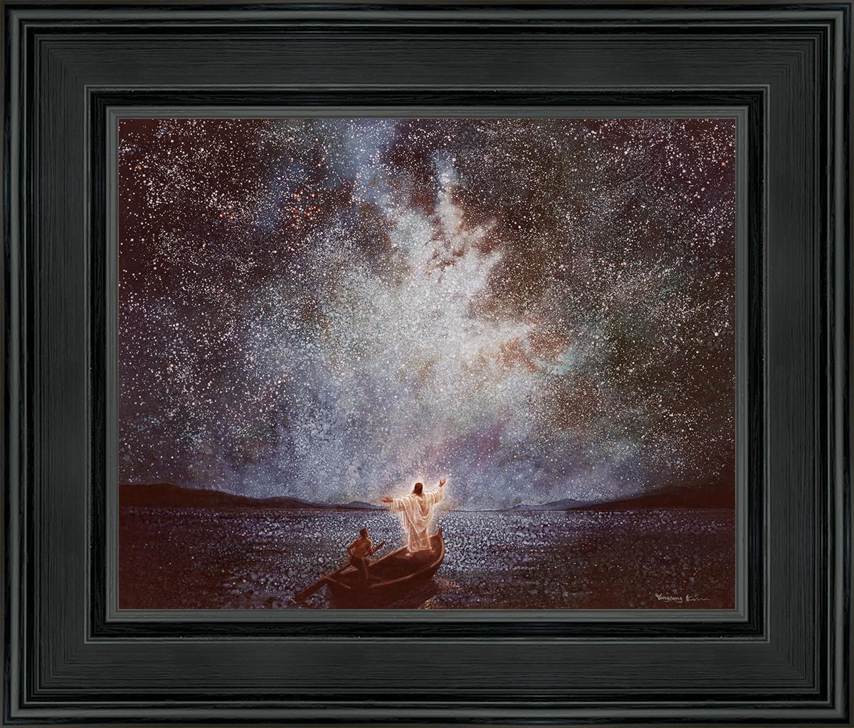 10 X 8 Calm and Stars by Yongsung Kim With blackwood Frame - Walmart.com