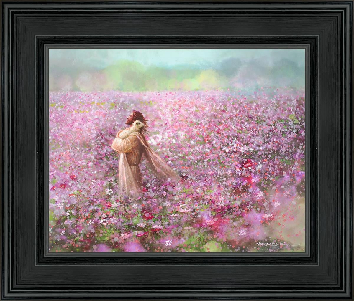 10 X 8 Calming Embrace by Yongsung Kim With blackwood Frame - Walmart.com