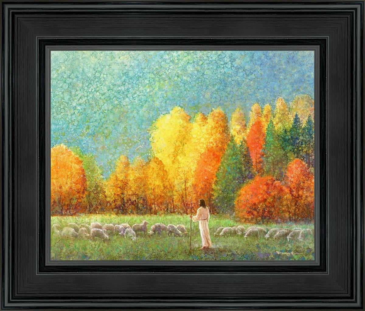 10 X 8 Changing Seasons by Yongsung Kim With blackwood Frame - Walmart.com