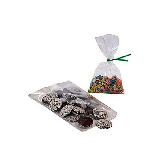 10 X 8 X 24" 1.5 Mil Gusseted Polypropylene Poly Bags (500 Bags) - Laddawn 13140