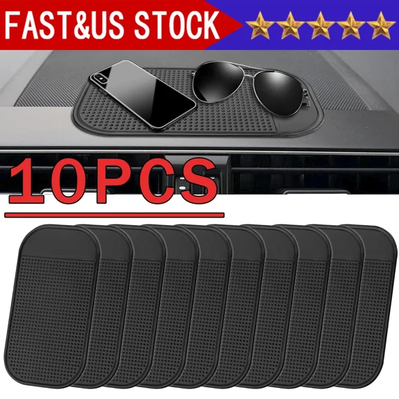 10 X Car Magic Anti-Slip Dashboard Sticky Pad Non-Slip Mat Gps Cell Phone Holder