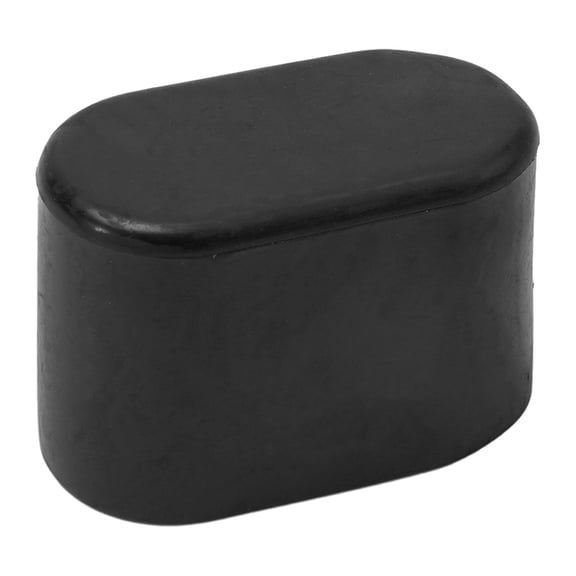 10 X Rubber Chair Leg Cap Oval Covers Furniture Table Feet Floor Protectors