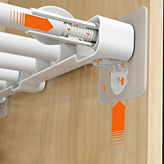 10 X Shelf Support Adhesive Pegs Plastic Cabinet Shelf Support Clips Wall Hanger