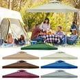 thumbnail image 1 of 10'X10' Canopy Replacement Cover Gazebos & Pergolas Tent Shelter Sunshade Waterproof Roof Top Polyester Single/Double Tiered with Air Vent 300X300m D, 1 of 5