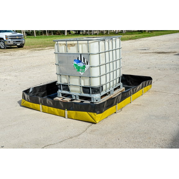 10'X30'x1' Consolidated Containment L-Bracket Spill Containment Berm – Rugged, Reliable Secondary Containment for Industrial & Commercial Use