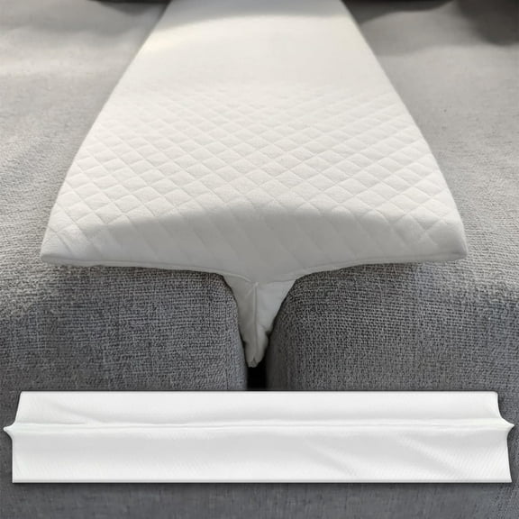 10"X76" Bed Bridge Twin to King Converter, Split King Gap Filler for Adjustable Bed Mattress Connector with Washable Cover Close The Gap(76in10in)