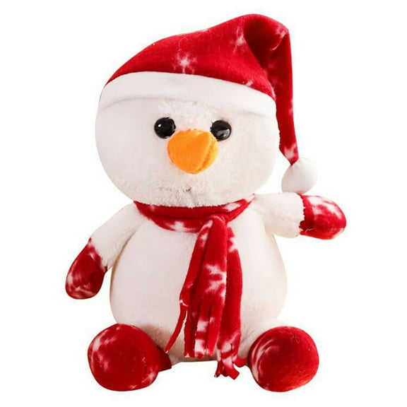 10 Xmas Inches Stuffed Snowball Snowman Animal Christmas Toys toy