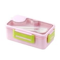 thumbnail image 1 of under $10 Bento Box Adult & Ki-ds Reusable and BPA-Free Lunch Boxes Containers Snackle Box Container for Ages 3-7 8-11 12+ Office & Sh-ool Supplies, 1 of 6