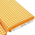 thumbnail image 1 of 10 Yard Cut Threadart Premium Cotton Quilting Fabric - Spring Picnic Collection - Orange Gingham - 44" Width - 100% Cotton - Quilting, Sewing, Crafts, 1 of 1