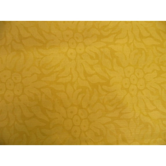 10 Yard Lot Century Fabrics Veiled Blosson Upholstery Drapery Fabric Golden Glow Floral MM46