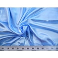 thumbnail image 1 of 10 Yard Lot Fabric Charmeuse Silky Bridal Satin Apparel Baby Blue CS11, 1 of 1