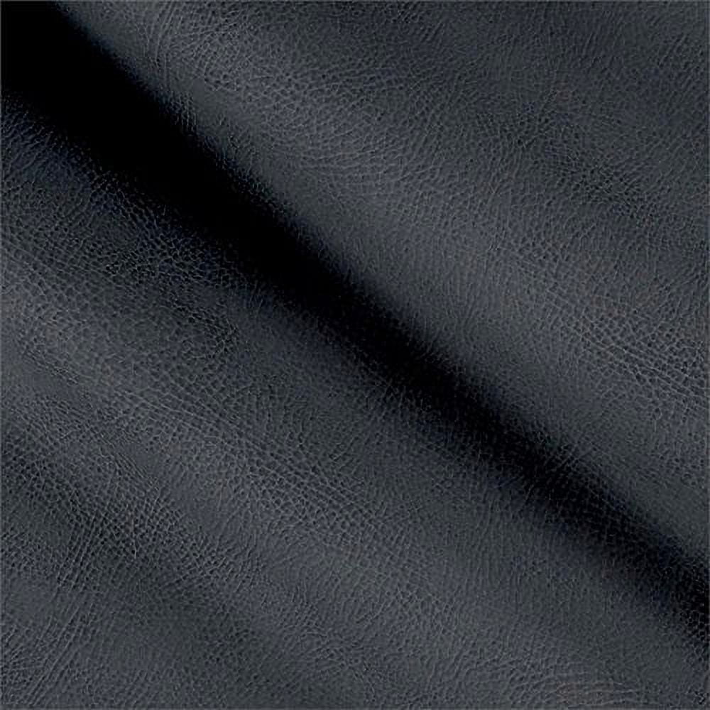 10 Yard Lot Fabric Richloom Tough Faux Leather Pleather Vinyl Tiona Navy Charcoal PP11