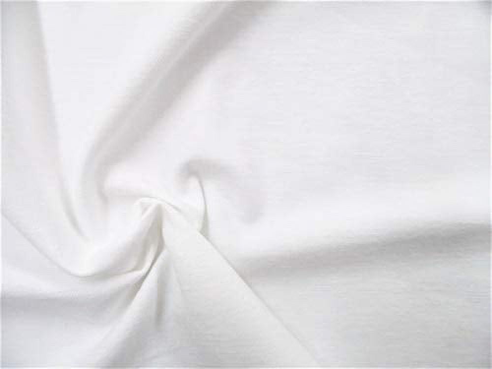 10 Yard Lot Fabric White Cotton Face Mask Material Super Soft 70 inches Wide