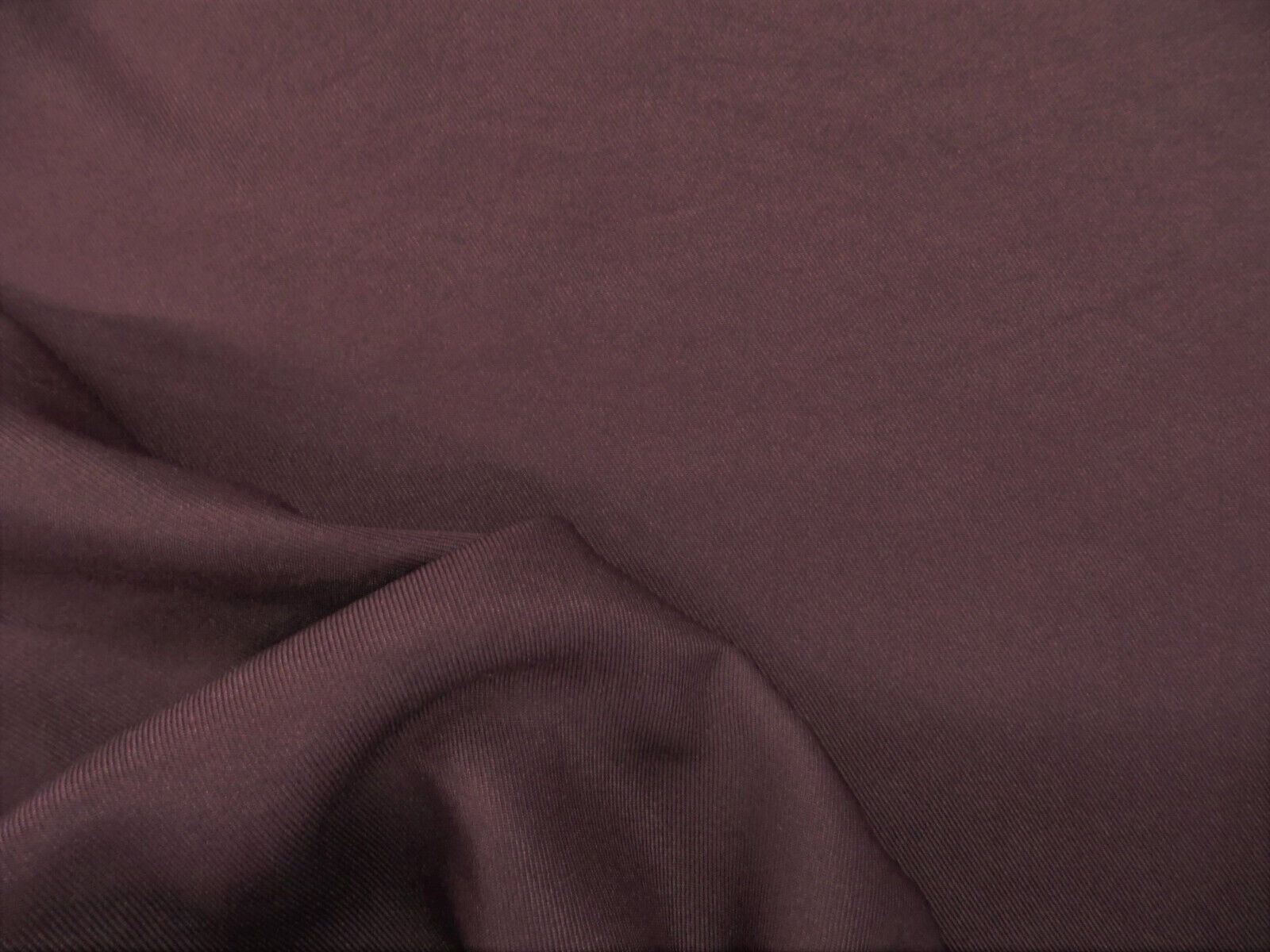 10 Yard Lot Gabardine 60 inch Woven Polyester Apparel Fabric Burgundy FF35
