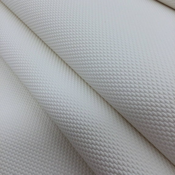 10 Yard Lot Marine Vinyl Outdoor Upholstery Hudson Weave Sea White Basketweave Textured