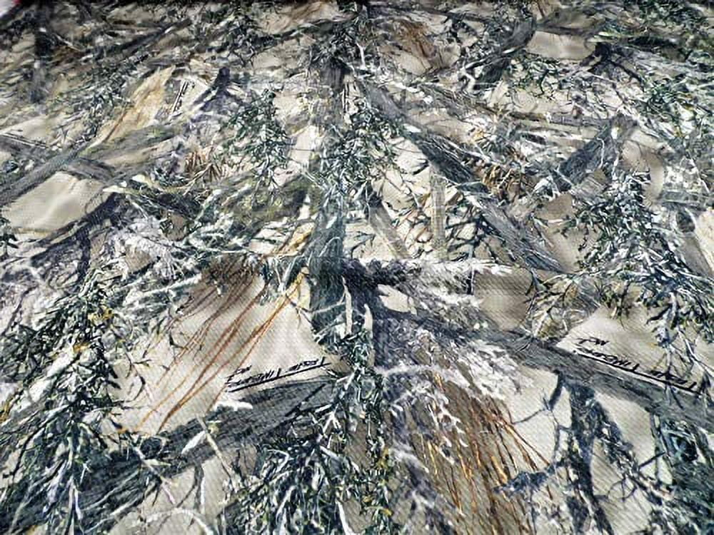 10 Yard Lot Printed Bullet Liverpool Textured True Timber Green MC2 Camouflage Fabric U11