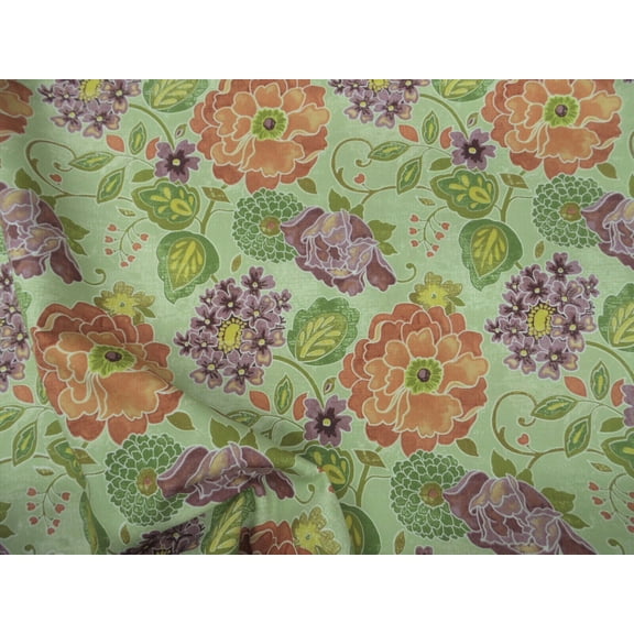 10 Yard Lot Quilting Cotton Springs Creative Embassy Row Master Floral Multi Colored T40